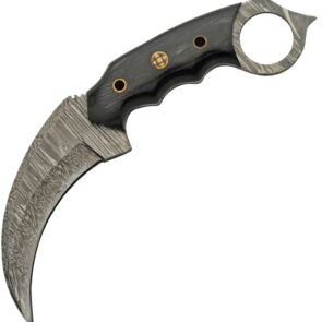 DAMASCUS TALON KARAMBIT BLACK (DM1344BK)
